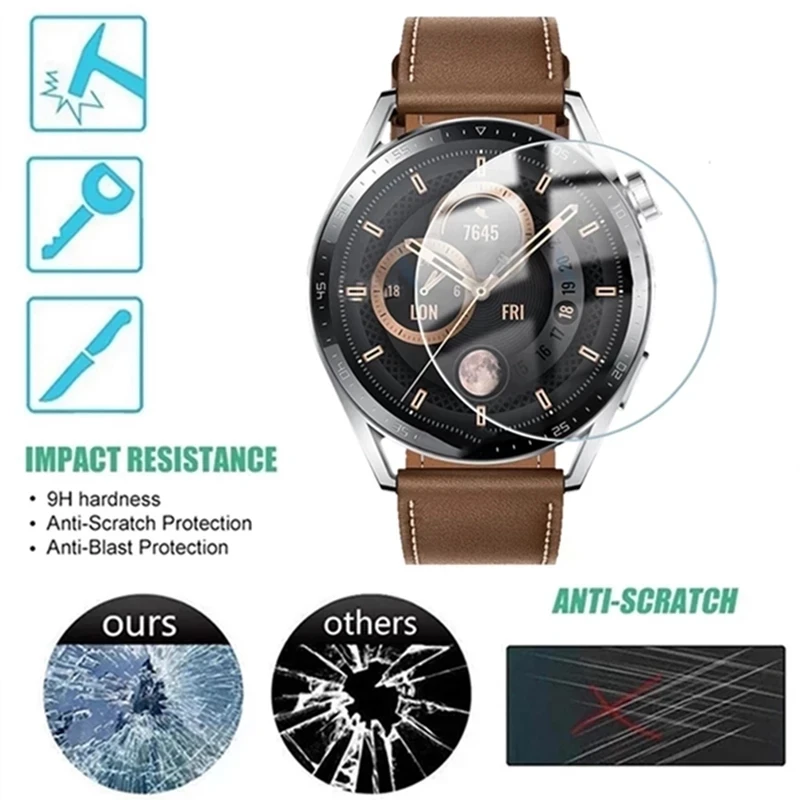 Gehard Glas Voor Huawei Gt 4 3 2 Pro 46 Mm Schermbeschermer Voor Gt 4 41Mm 3 Pro Runner Horloge Beschermende Glazen Schermfolie