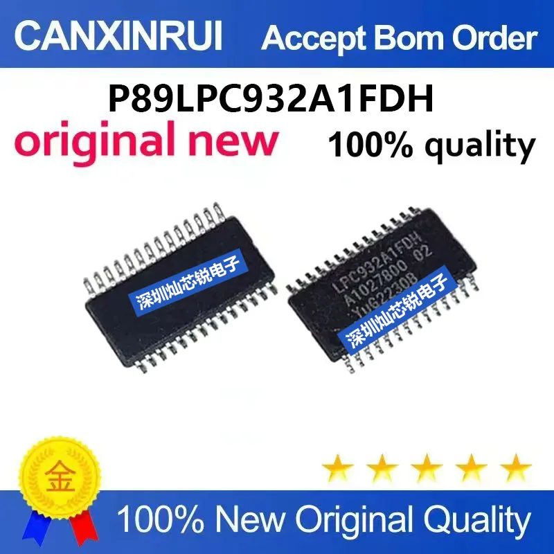 (5-100pieces)Brand new original P89LPC932A1FDH LPC932A1FDH SMD TSSOP28 microcontroller chip