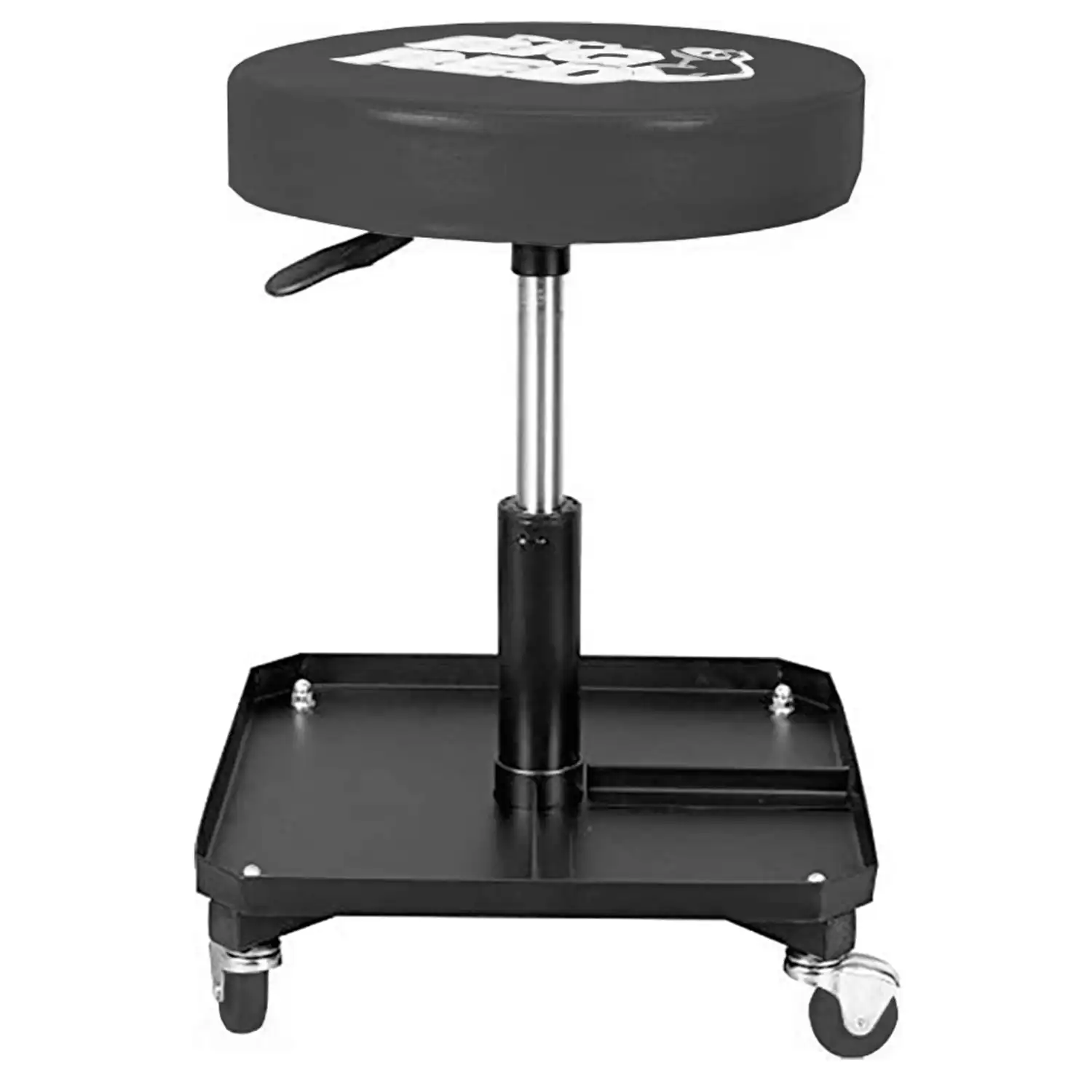 

Padded Vinyl Rolling Creeper Stool w/ Pneumatic Height Adjustment