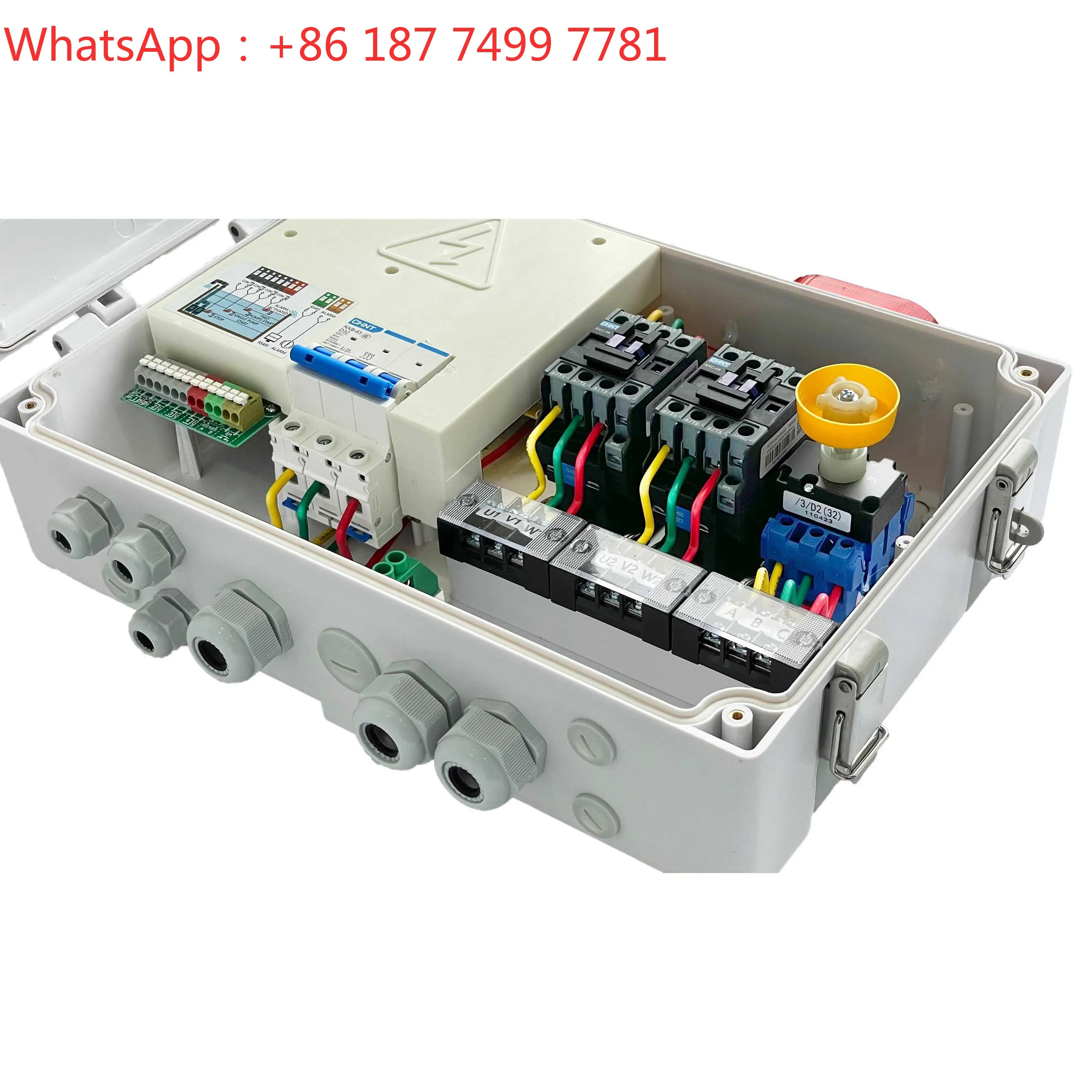 IP54 Smart Automatic Manual 4kw Single Pump Automatic Intelligent Pump Controller for Sewage Pumps