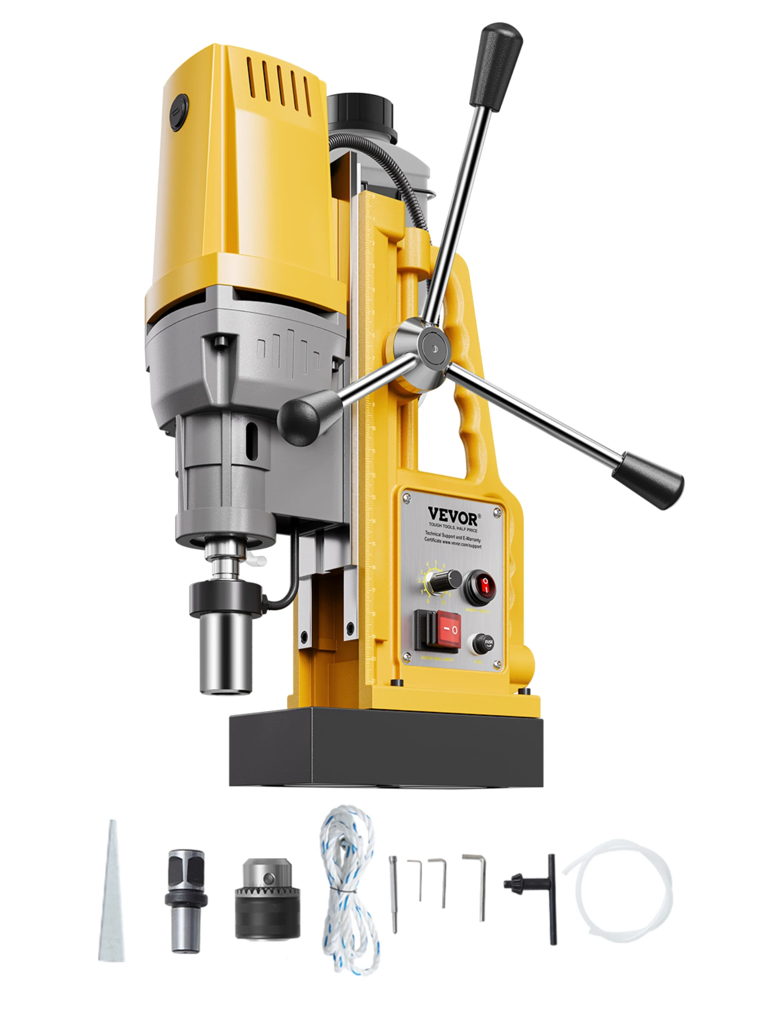 SucceBuy Magnetische boor Saaie diameter Draagbare elektrische Mag-boormachine Boormachine Metalen oppervlak Industriële verbetering - afbeelding 2