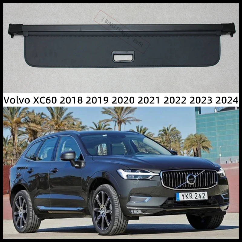 

Задняя крышка для грузовика Volvo XC60 2018 19 20 21 22 23 2024, защитный экран для багажника, запчасти для модификации затенения