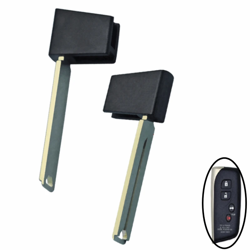 

OEM 10Pcs Blank Uncut Replace Emergency Smart Remote Key Blade For Lexus LS460 LS430 ES330 SC430 LX470