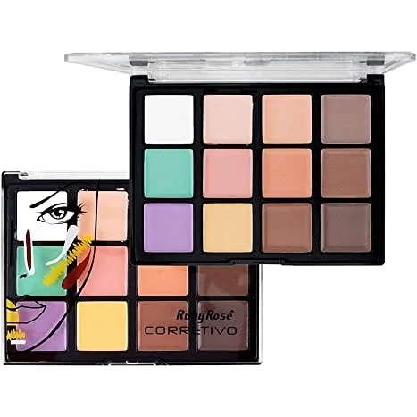 12 Colors Professional Ruby Rose HB-8087 Corrective Palette