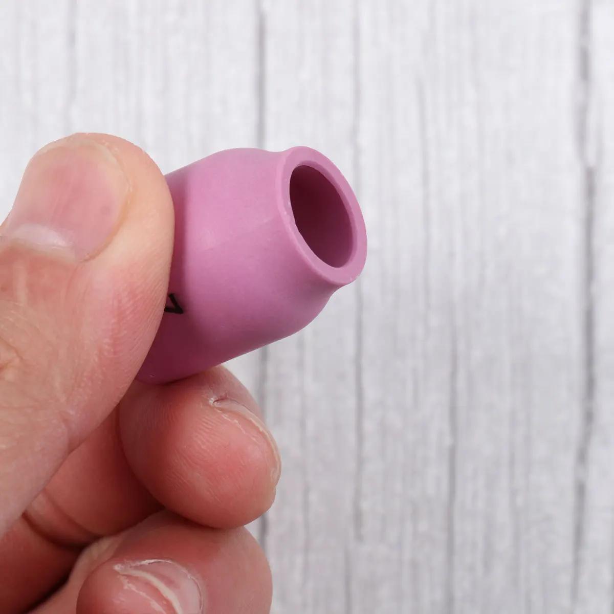 

10Pcs Ceramic Welding Nozzles Argon Arc Lowest Burn-Loss Rate 53n61 Compatible 45V 17cb20g 17gl Series Tig Welding Torch Nozzle