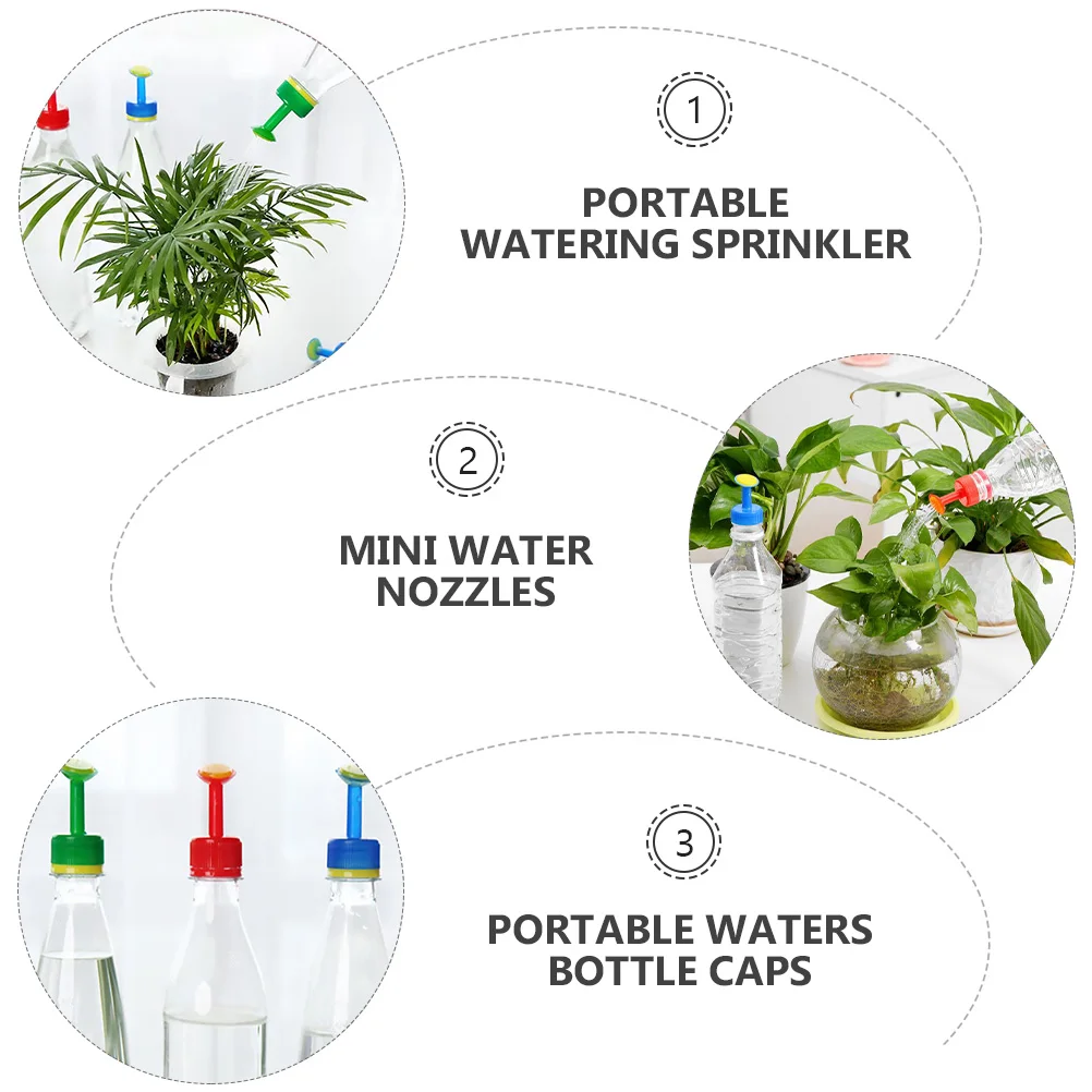 

10 Pcs Irrigation Mister Heads Sprinkler Portable Flower Watering Device Small Nozzle