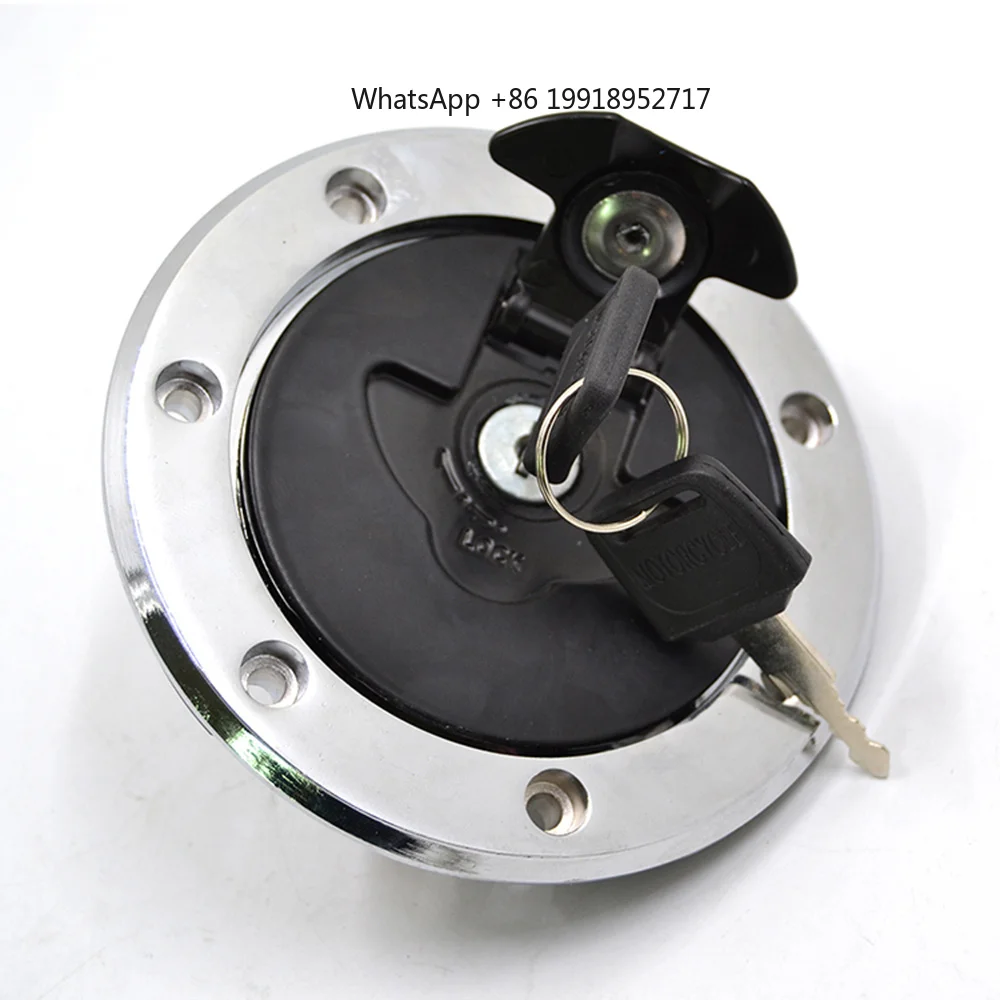 Motorcycle Fuel Gas Tank Cap Cover with Key For  ZXR 750 ZZR1100 ZX1100 GPZ1100 ZR250 ZX7R ZX9R GPZ 400 250 750 900 1000