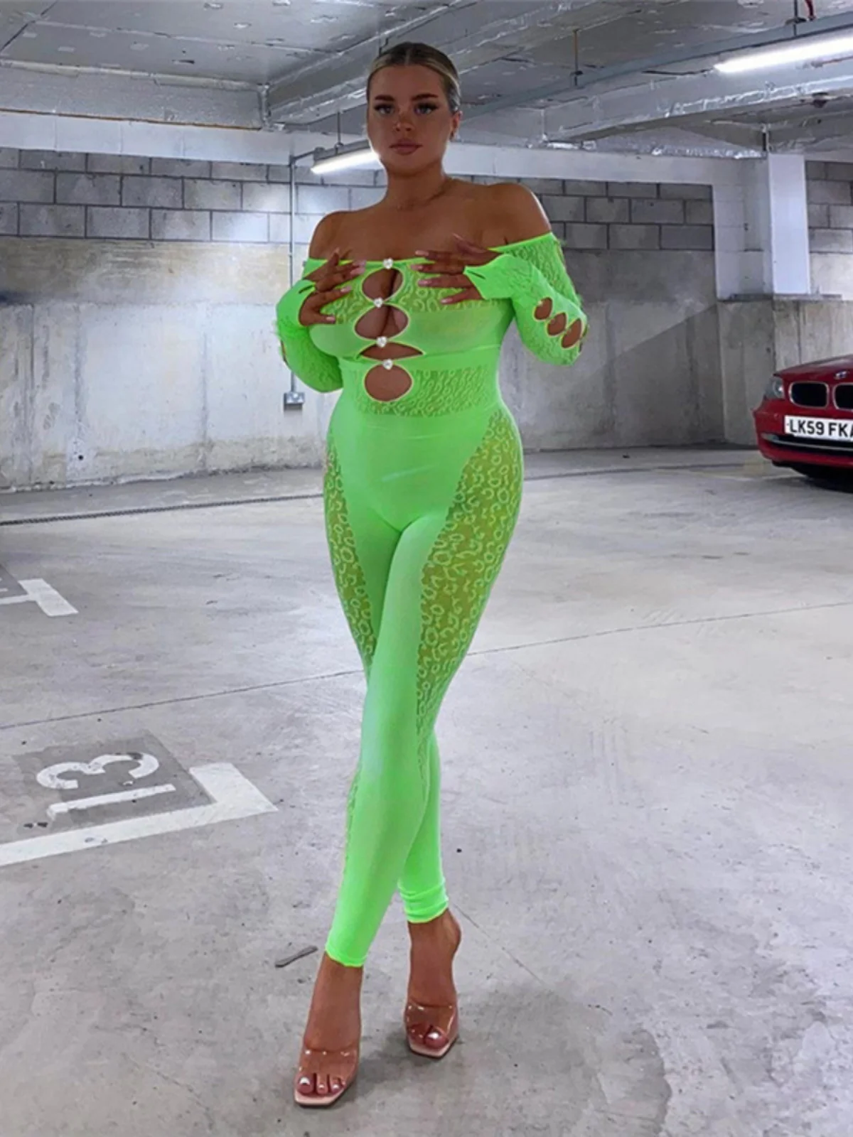 ハイウエストカジュアルレディースジャンプスーツストリートスタイルロングパンツ快適フィットファッショナブルでトレンディなワンピーススーツ秋コレクション