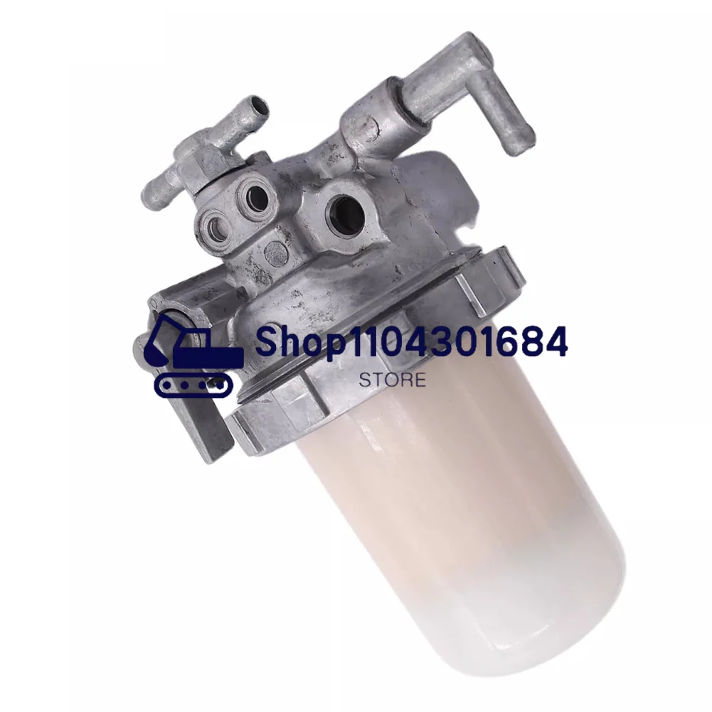 129100-55621 4 Tubes Oil Water Separator Assembly for Yanmar 94/88 Komatsu PC56-7 Excavator 4D84 Fuel Filter Assembly