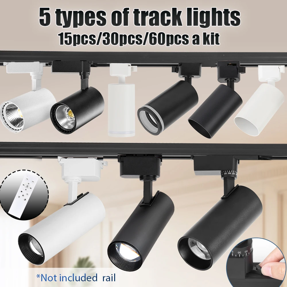 30Pcs Track Light C…