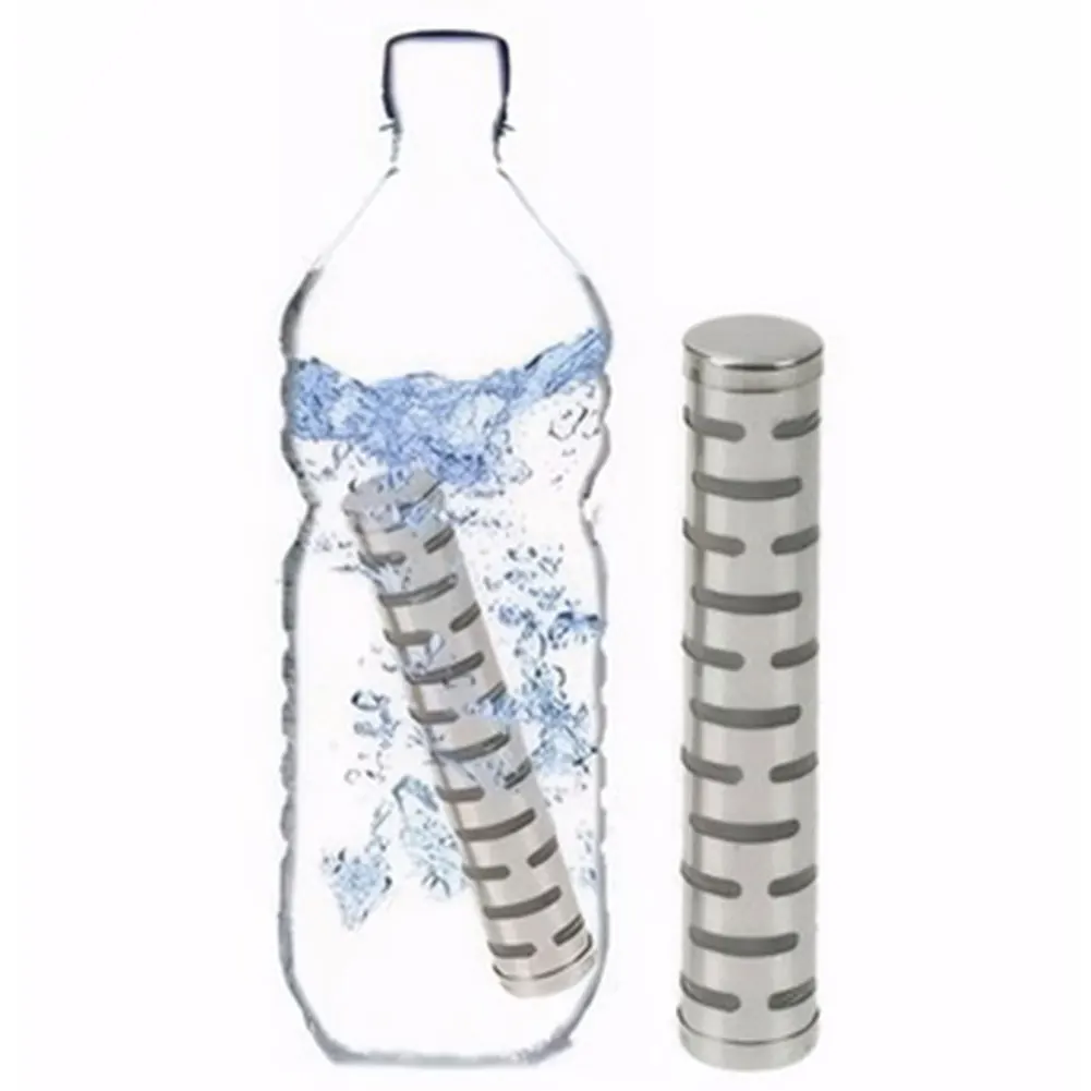 Il filtro dell'acqua alcalino PH Stick in acciaio inossidabile portatile idrogeno minerale purificatore aumenta naturalmente i livelli di PH diminuisce ORP