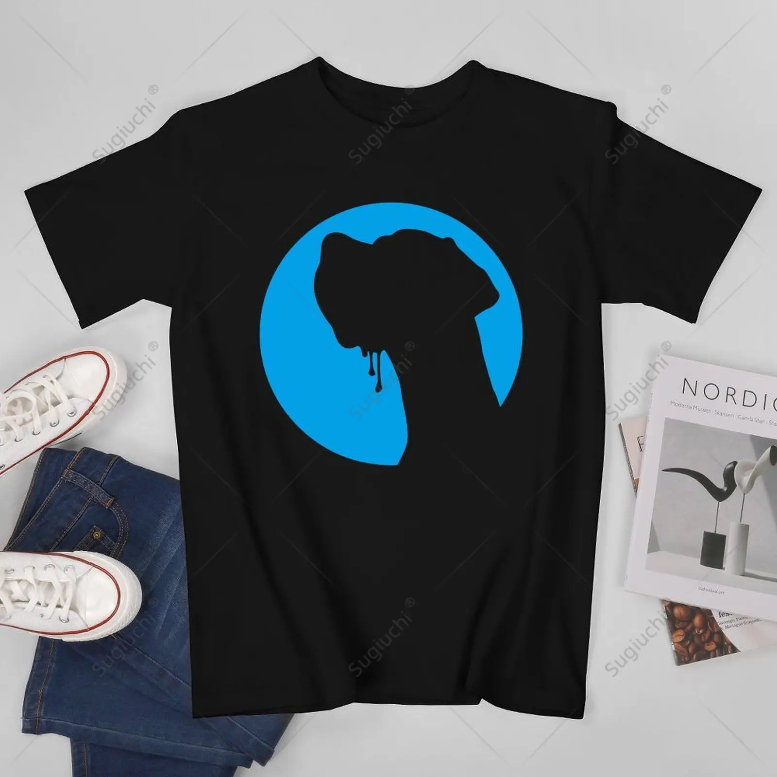 Unisex Men Great Dane Profile Tshirt Tees T Shirts Women Boys 100% Cotton T-Shirt