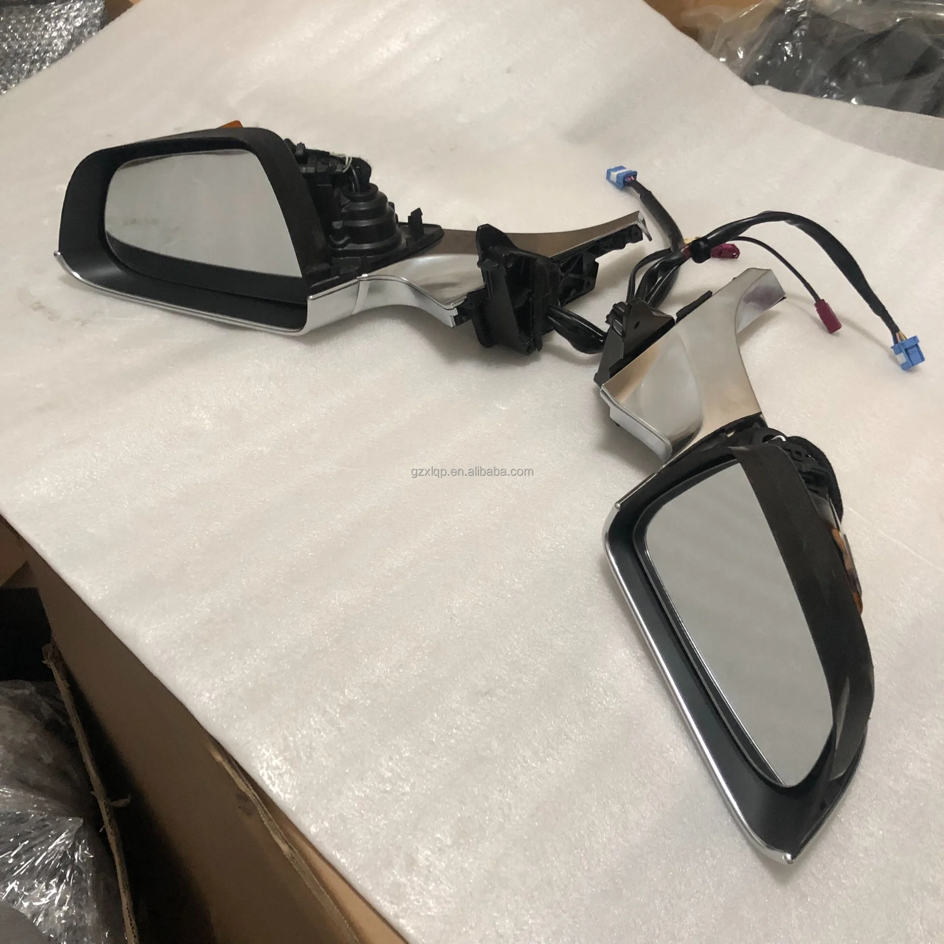 wholesale Auto Parts Reversing Mirror Plating Left Side Rearview Mirror for 2021 Model 3 OEM 1110782 1521906 1110784