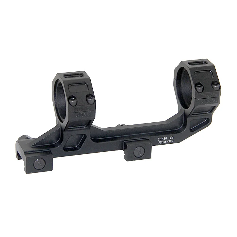 Tactical 25.4mm/30mm Tube GE Scope Mount Aluminum Lightweight AR-15 M4 Riflescope Mount With 1.54 inch Optical Centerline Height