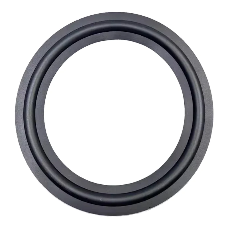 2x6.5 "/7"/8 "بوصة المتكلم المطاط مطوية حافة حلقة مكبر الصوت إصلاح الجانب المحيطي دائرة استبدال أجزاء 153 مللي متر-195 مللي متر/6.02 "-7.68"
