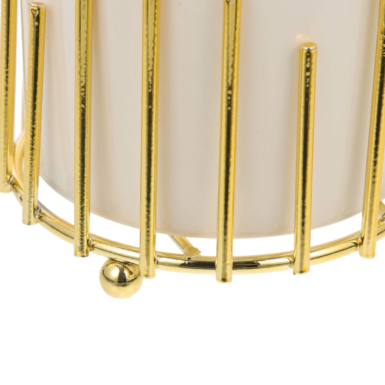 

Nordic Style Iron Art Ceramic Pen Holder Desktop Makeup Brush Organizer Multi-Function Pencil Cup Storage Pencil Holder for Desk