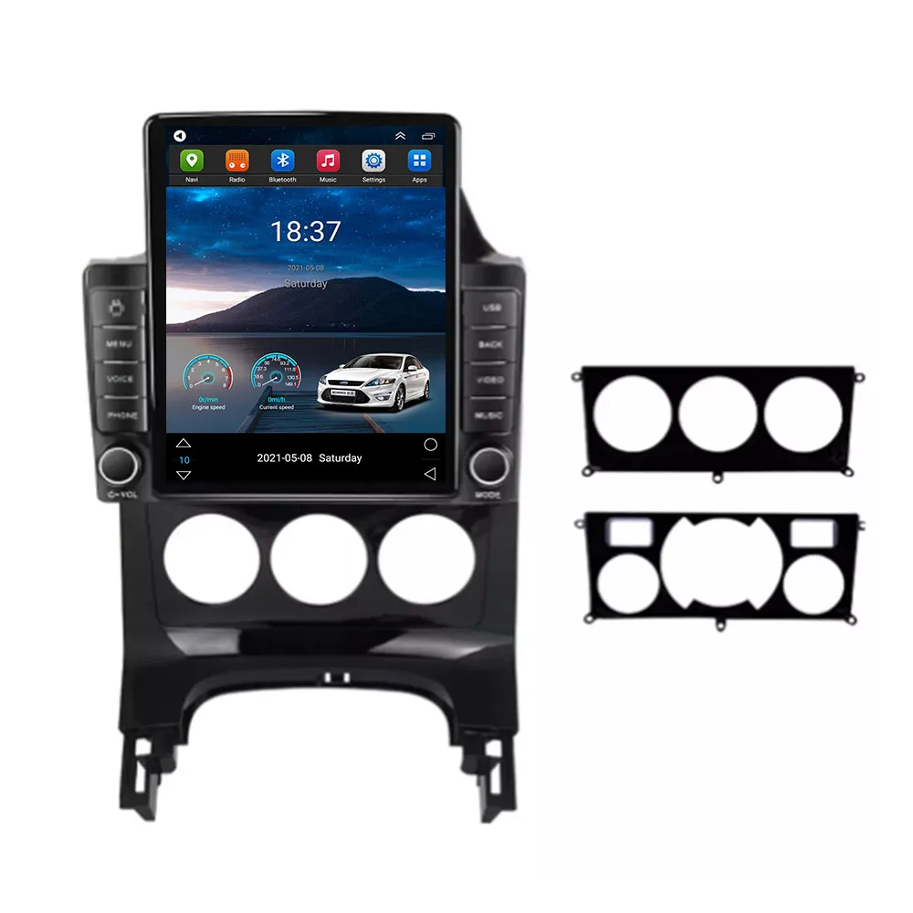 Car Android 14 For Peugeot 3008 5008 AT MT 2009 -2015 Auto Stereo Multimedia Radio Player GPS Carpla NO 2din DVD QLED Screen