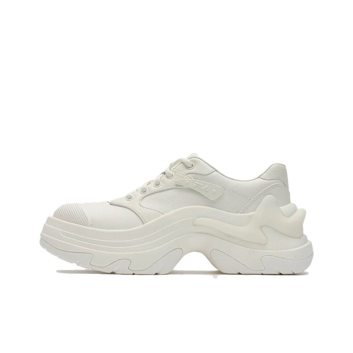FILA DIVA Lightweight Height Increasing Low top Chunky Sneakers Women's Snow F12W411111FSW