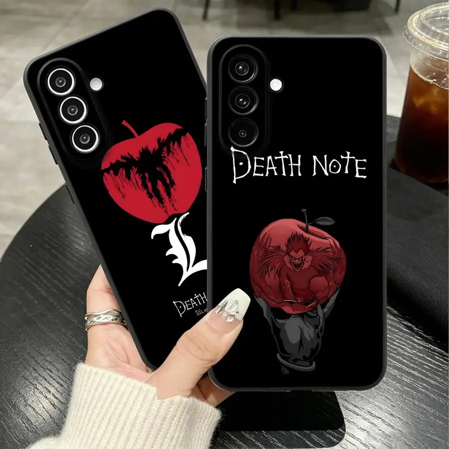 DEATH NOTE Case for Samsung Galaxy A57 A55 A25 A16 A52 A36 A05 A73 A51 A50 A37 A15 A06 A53 A17 Phone Cover A41 A70