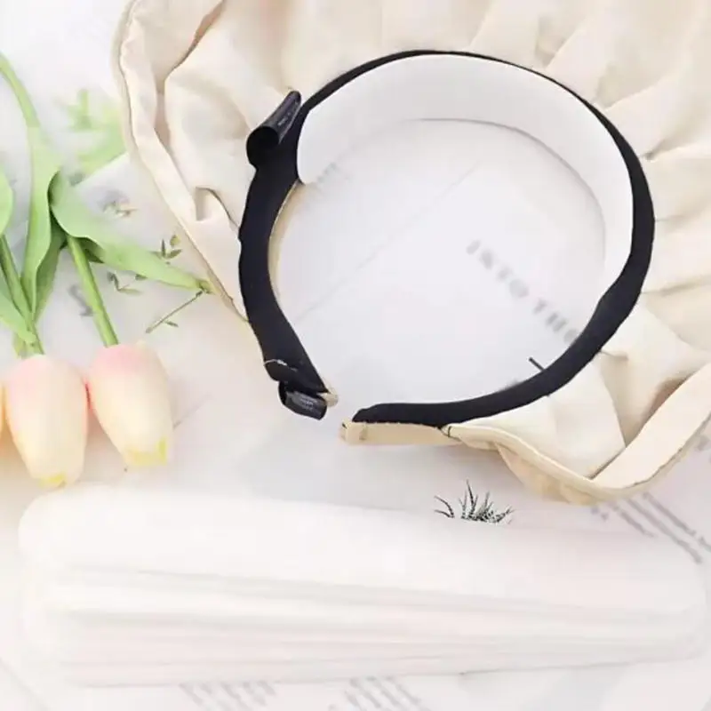 10/20PCS Hat Sweat Absorber Stickers Summer Cap Liner Bands Sweatband Visor Hats Size Reducer Adhesive Sweat Absorbing