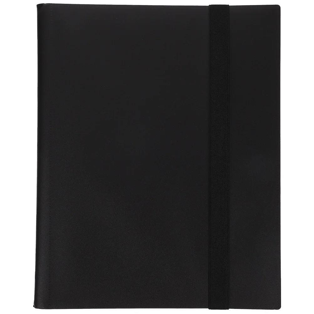 Reliure de rangement pour cartes de jeu, support pour cartes de sport à collectionner, organisateur d'album, pages scellées protectrices, pas facile à casser