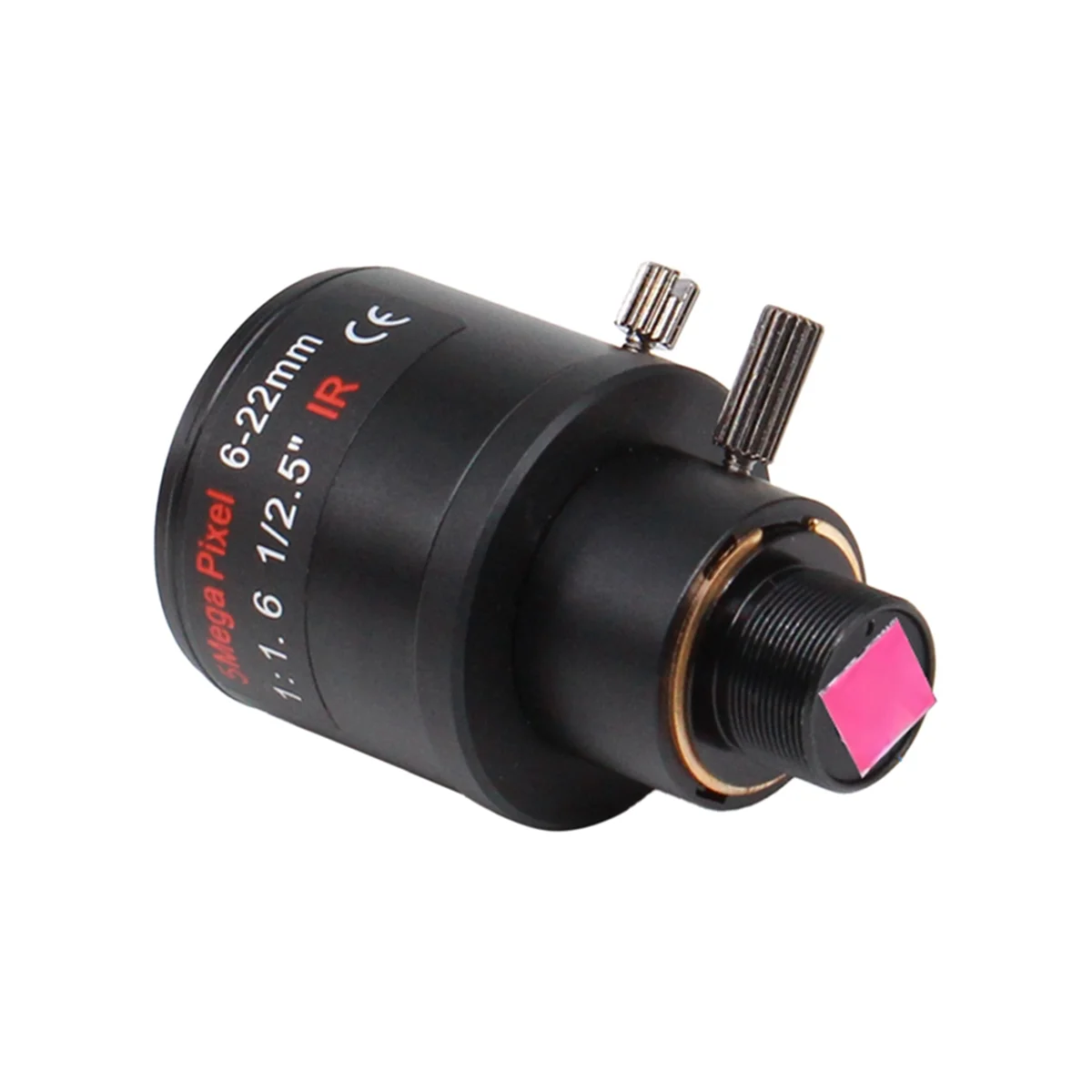Objectif à focale variable à monture M12 6-22 mm 5 MP F1.6 Objectif à zoom manuel B