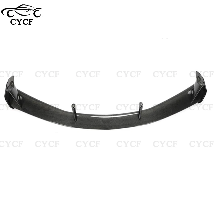 High quality Carbon Fiber Tail fins Rear Wing Lip Tail Trunk Spoilers Rear Spoiler For Chevy corvette C8