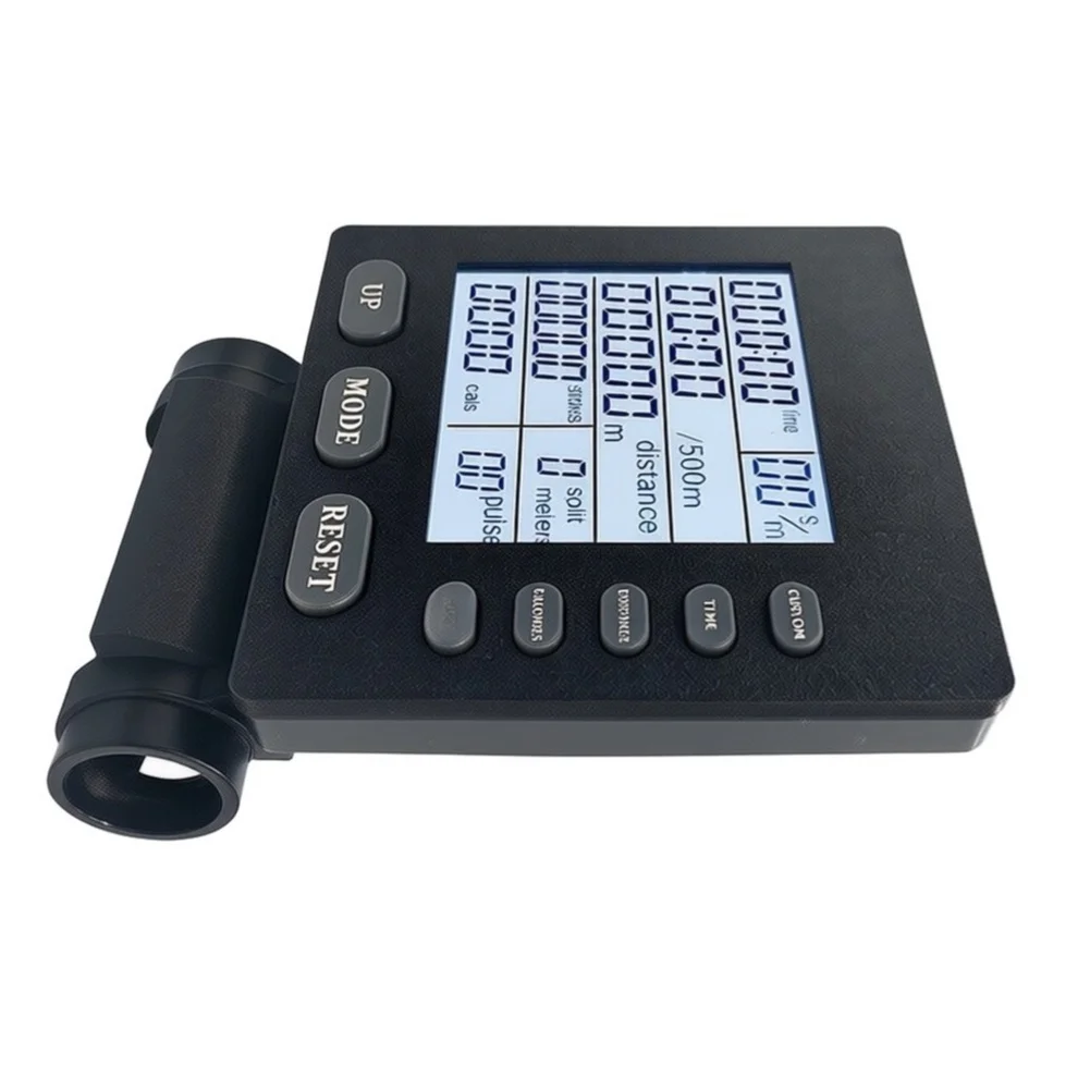 LCD Speedometer Rowing Machine Console For Interactive App Training 167 X 120 X 125 Mm Fitness ABS Housing Material