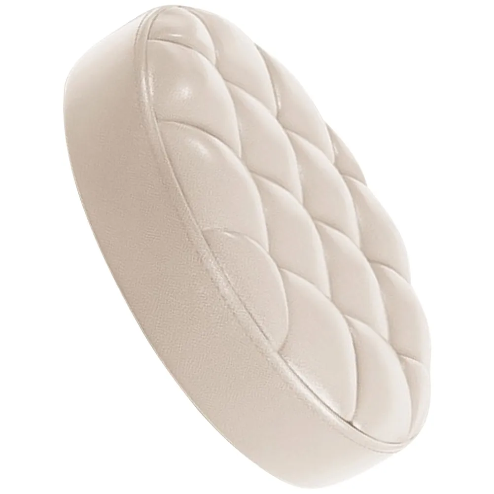 PU Round Stool Replacement Seat Cushion for Bar Chairs Dining Room Ceremony Celebration Pet Scratch Resistant Easy Wipe