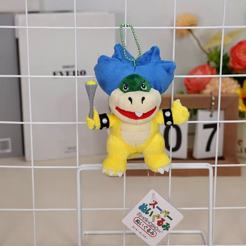 Super Mario Koopalings 5inch Plush Set - 7PCS Keychain Doll Collection Larry Morton Wendy Iggy Roy Lemmy Ludwig Stuffed Characte view 4