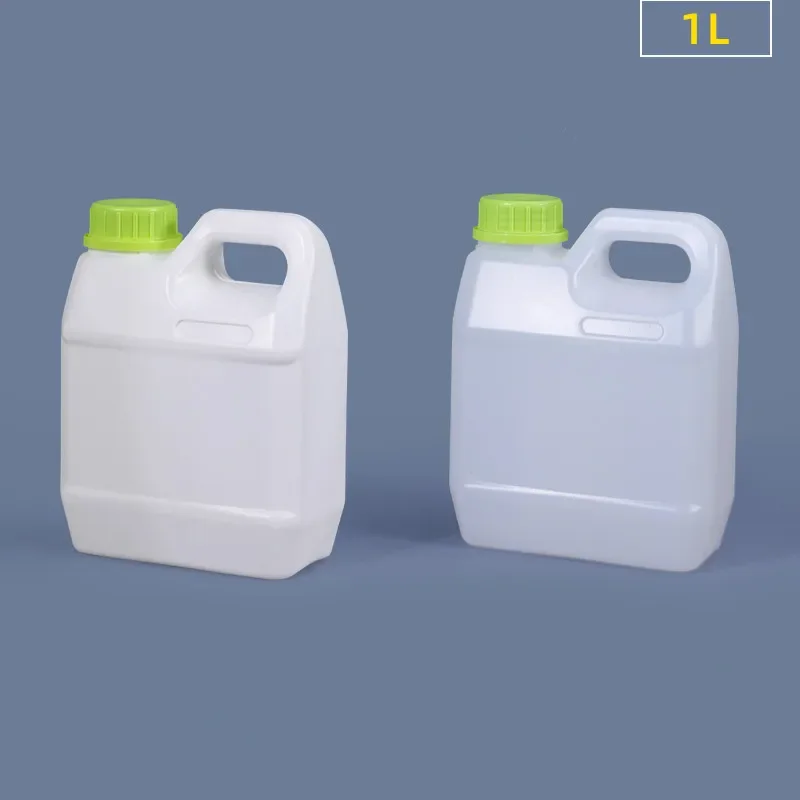 1L-3L Thicken HDPE Plastic Container With Lid Food Grade Liquid Jerry Can Leakproof Water Bottle Multipurpose Honey Barrel