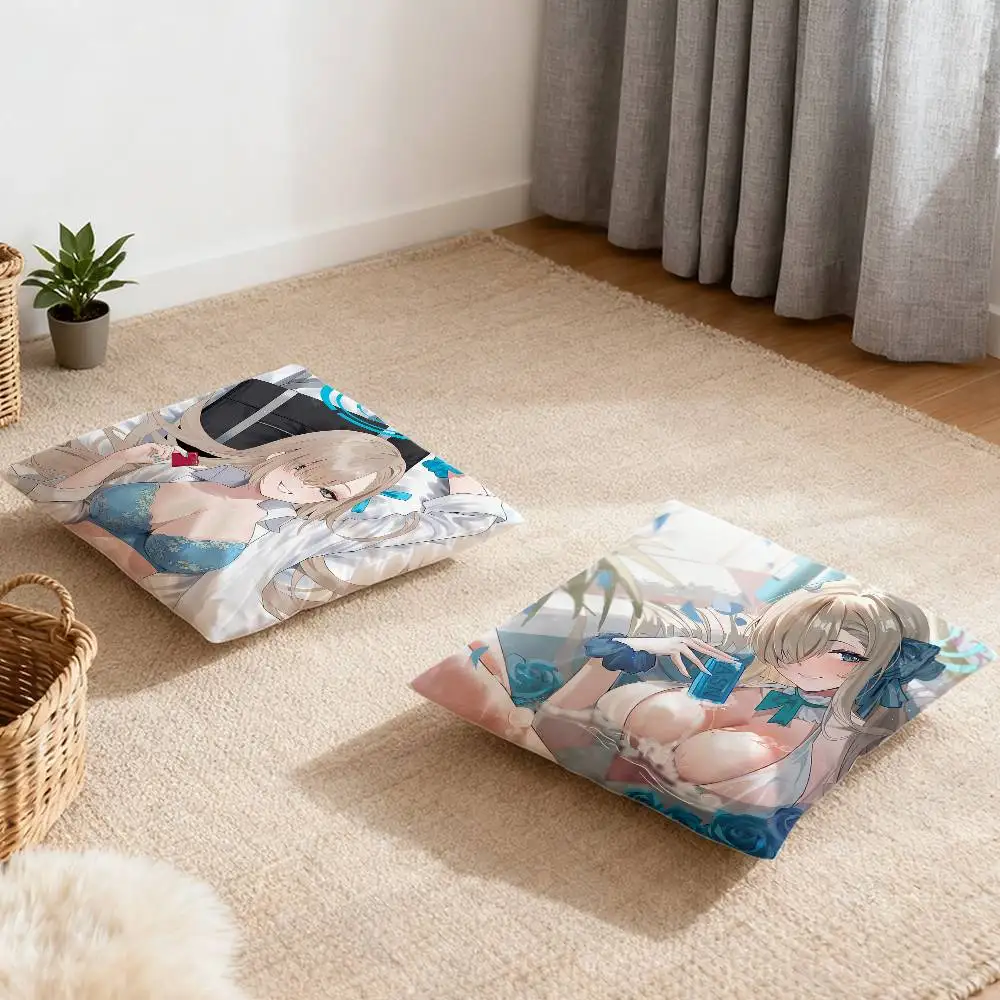 

I-Ichinose Asuna Blue A-Archive Pillow Case Multi sized car cushions, luxurious home sofas, decorative pillowcases