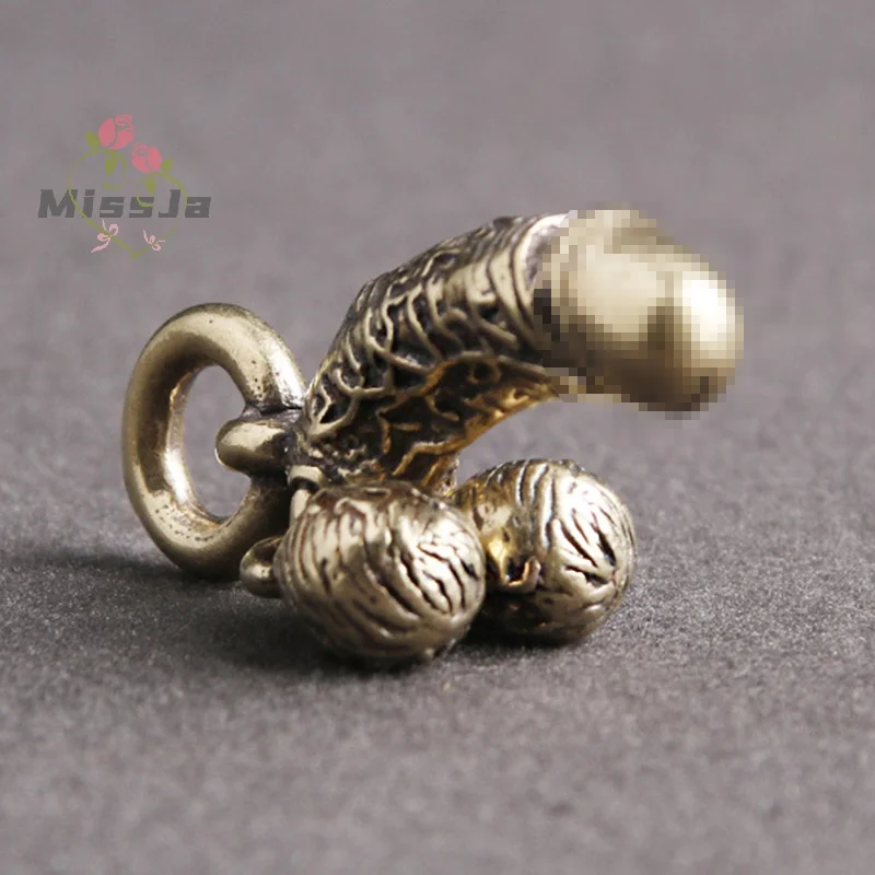 Male Penis Pendant Keychain Pendant Fun Creative Simulation Chick Personality