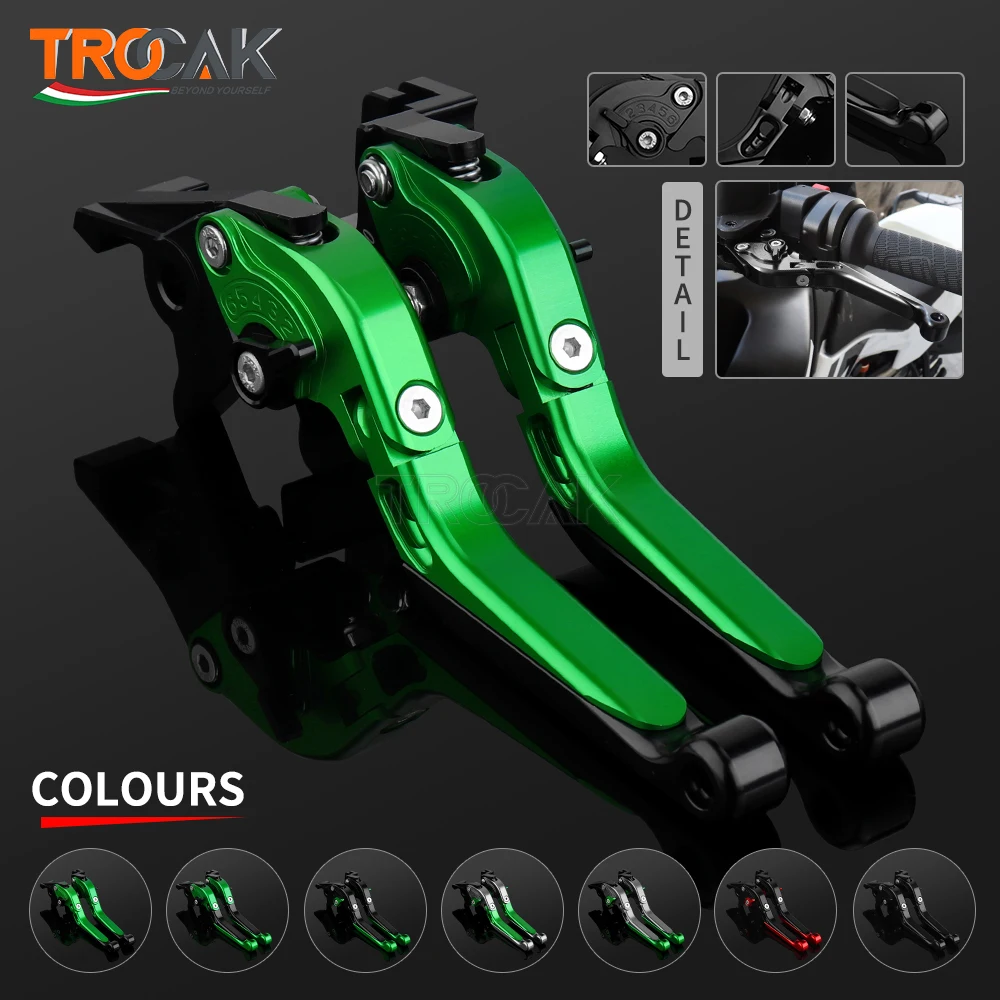 Für Kawasaki VULCAN/S 650cc VULCAN S 650 2015-2026 2025 Motorrad CNC Klappbare Ausziehbare Brems- und Kupplungshebel Zubehör