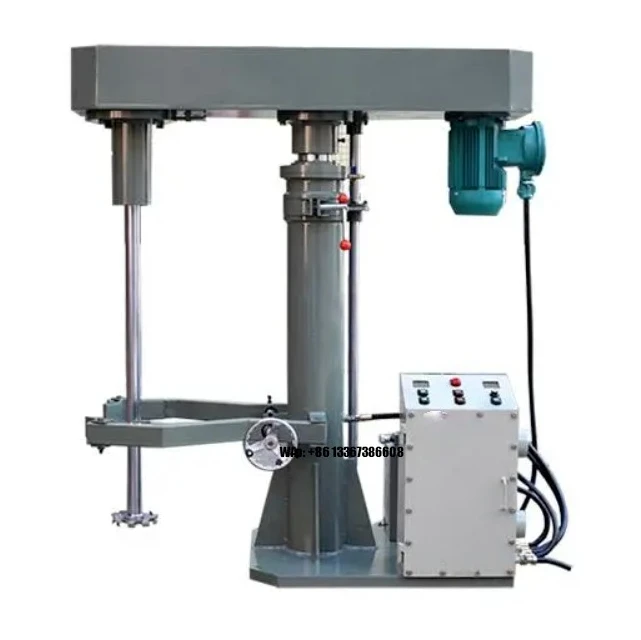 

Electric Liquid Paint Dispersion Mixer Machine High Speed Liquid Dispersion Machine Lab Stirring Machine