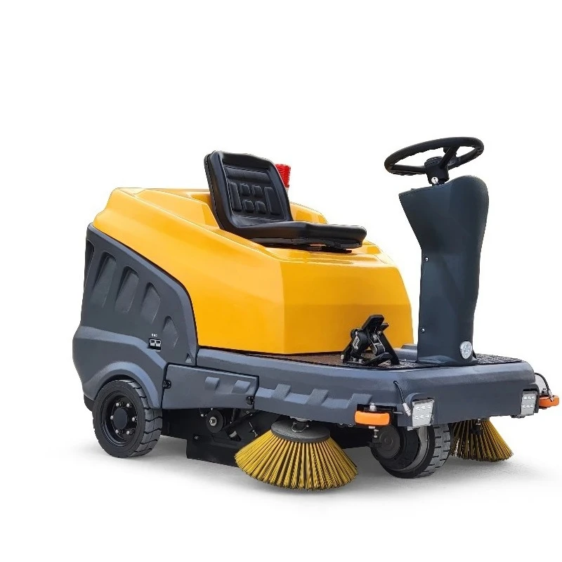 Industrial New Electric Battery Powered Floor Sweeper Machine