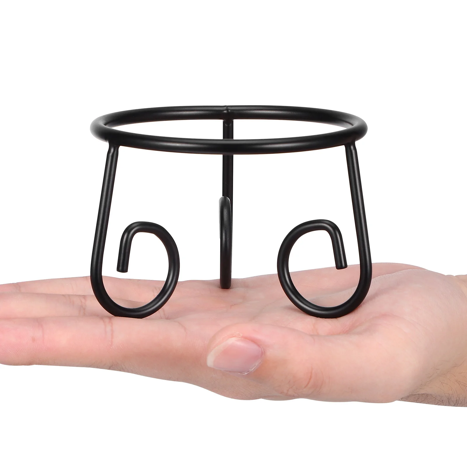 

Crystal Sphere Holder Sturdy Metal Design Perfect for Displaying Crystal Balls Or Small Hydroponic Vases Home Decoration Gift