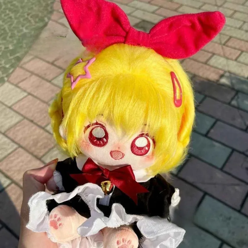 20cm Japan Anime Game Girl Hoshimiya Ichigo Kawaii Cosplay Plush Doll Body With Cotton Soft Plushies Model Toy Figures Kids Gift