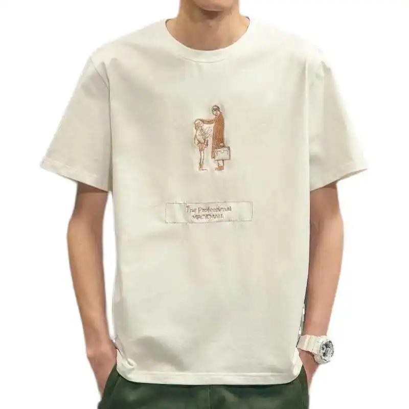 

Мужская летняя футболка Qui Dry ort Sve свободного кроя Faion Urban Sle круглая футболка Ne V-Ne ort повседневная одежда