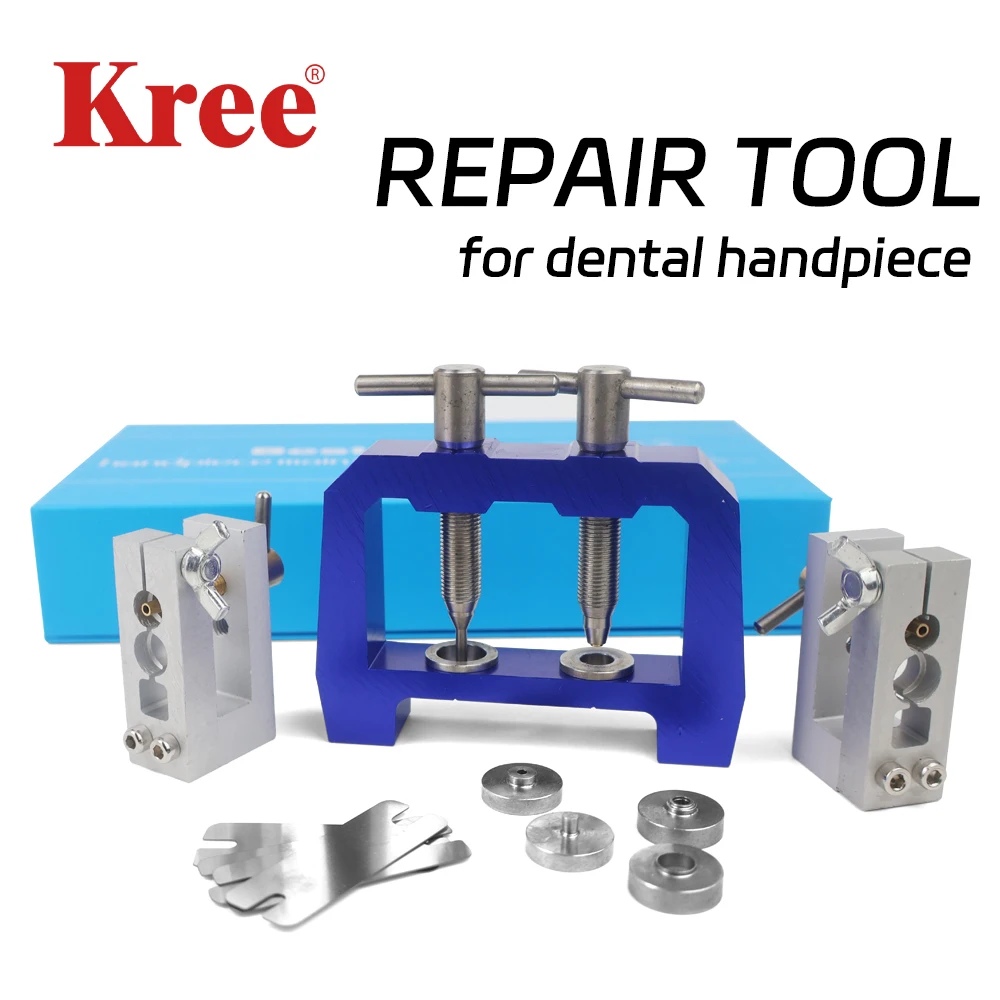 

HOT SALES Professional Dental Repair Tool Bearing Cartridge Removal Chuck Mini Lab repair Maintenance Set Dentist tools