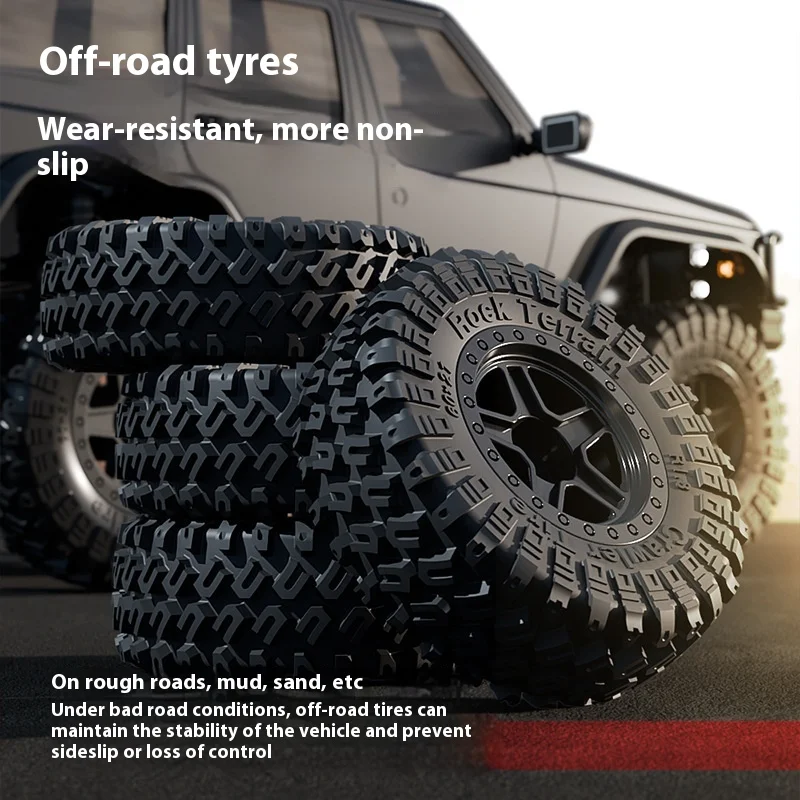 Produto quente 1:18 simulação cherokee escalada carro ligação luzes rc completo proporcional carro de controle remoto fora de estrada veículo presente