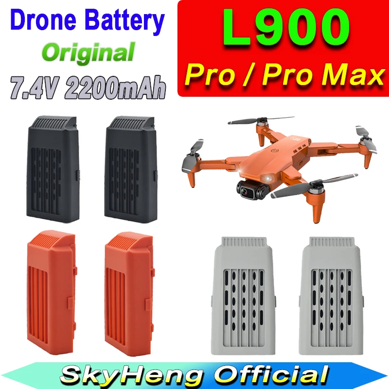 

Original LYZRC Drone L900 Pro Battery 7.4V 2200mAh For L900 PROMAX Dron Battery Drone L900 PRO MAX Battery Accessorie Parts