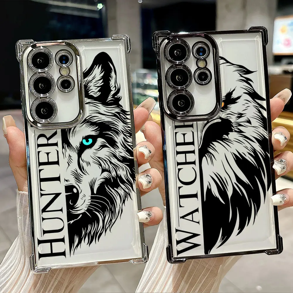 

Wolf Eagle Lion Bear Funda For Samsung S26 Ultra Phone Case For Galaxy S25 FE S26 S24 S23 S22 S21 Ultra S20 Plus S25FE 5G Cover