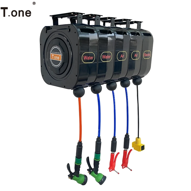 Factory Outlet Car Wash Beauty Car Wash Equipment Water Gas Electric Combination Hose Reel Box Car Wash Machine Reel