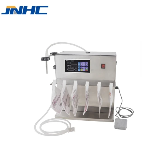 Semi-Automatic High Temperature Resistant Skincare Cosmetics Tube Small Liquid Stand Up Bag Pouch Filling Machine