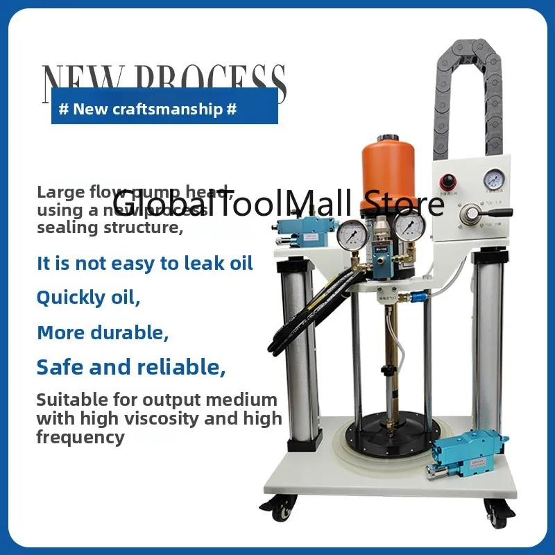 Fully Automatic 220V Double Column Grease Filling Machine High Viscosity Liquid Grease Silicone Butter Industrial Equipment