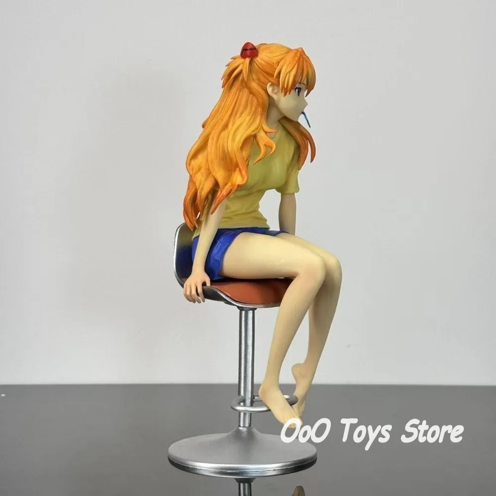 أنيمي القرن الجديد Evangelion الشكل Asuka Langley Soryu عمل أرقام البلاستيكية جمع نموذج اللعب للهدايا 22 سنتيمتر/8.66in
