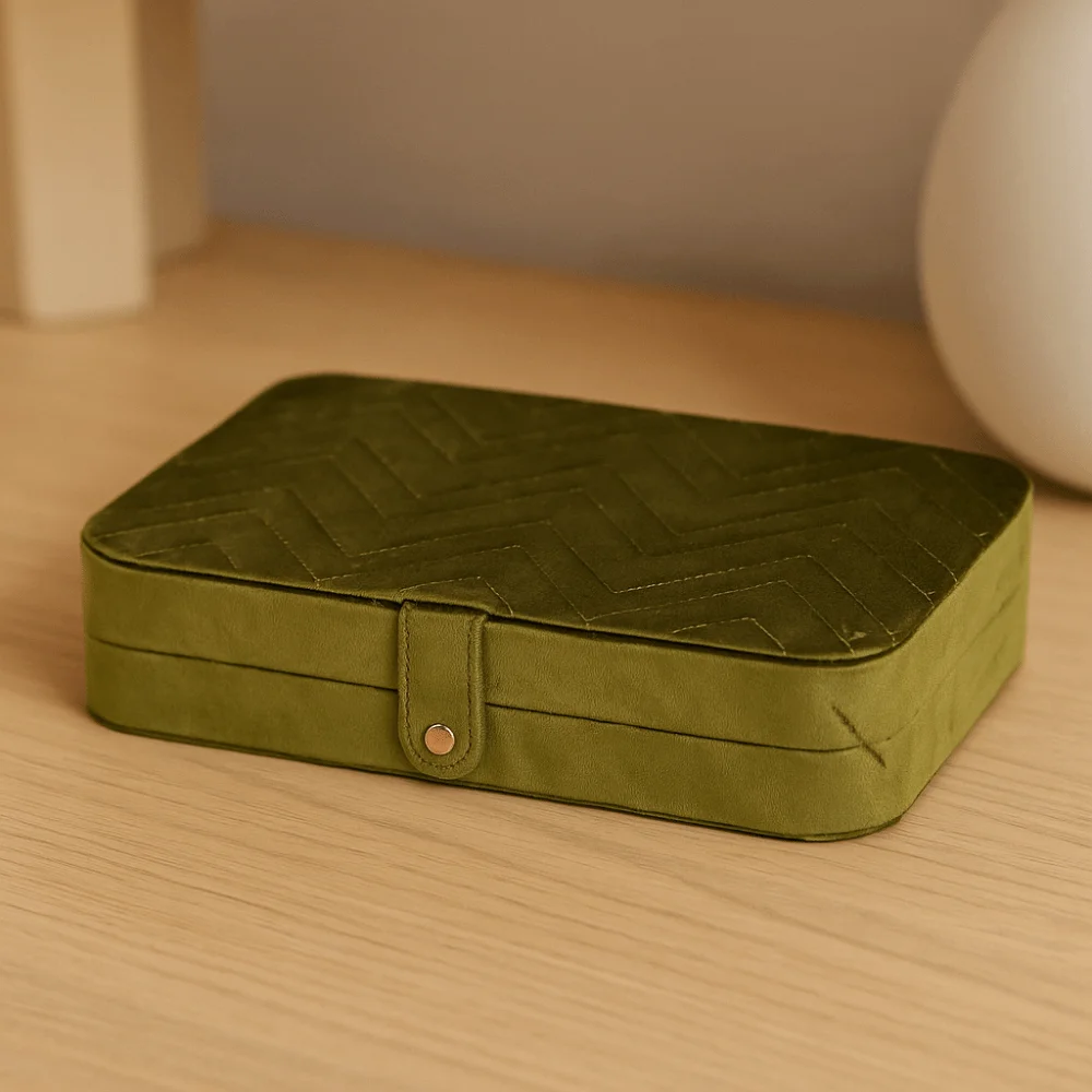 

Rings Necklace Jewelry Packing Bag Large Capacity Organizer Velvet Jewelry Holder Bracelet Earrings Square Jewelry Box Travel