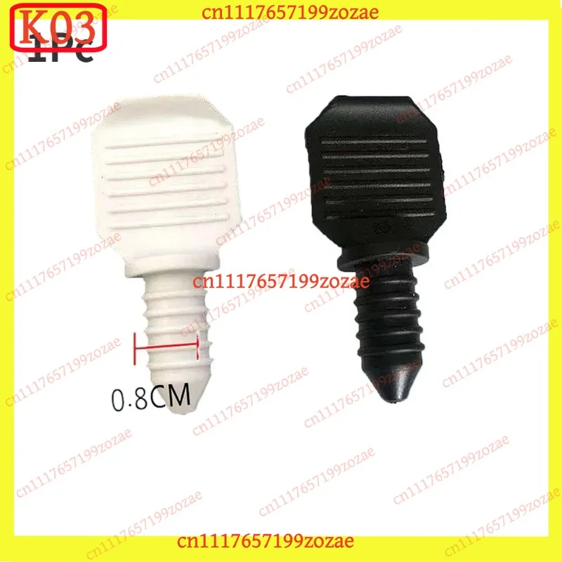 KJ02 k3 Drum Washing Machine Drain Hose Plug, Universal Emergency Drain Pipe Stopper Accessory (Black/White)