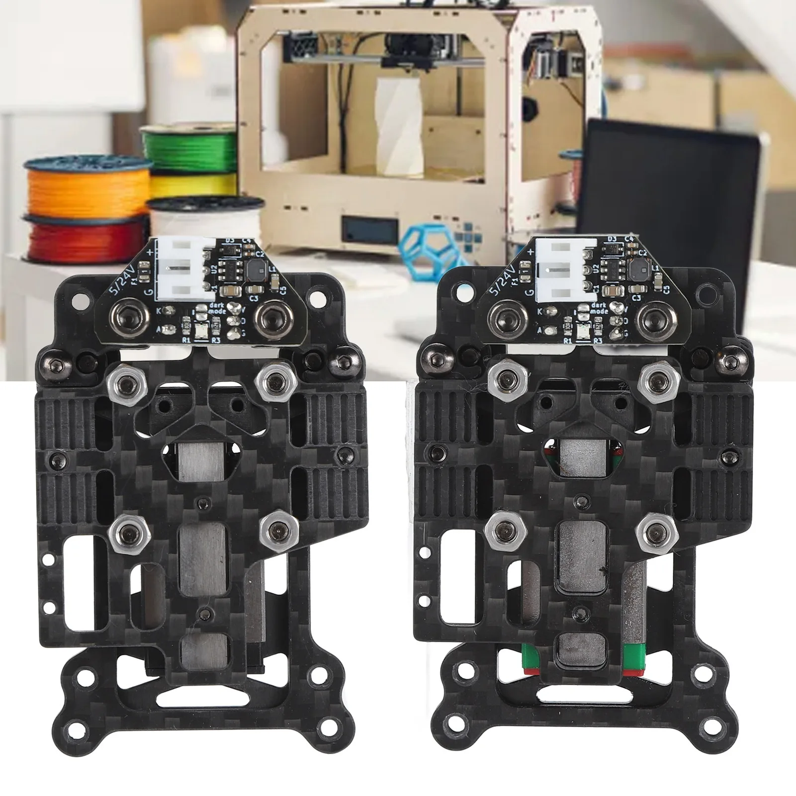 

Комплект автоматического выравнивания 3D-принтера. Простая установка. Уменьшает инерцию. Датчик автоматического выравнивания. Устойчивость к высоким температурам для обслуживания.